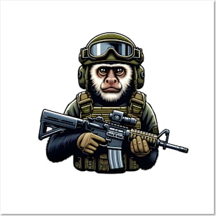 Tactical Monkey Posters and Art